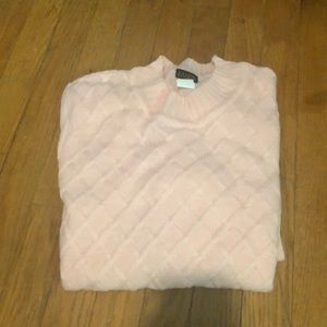 Pale pink sweater